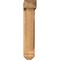 Ekena Millwork Traditional Arts and Crafts Smooth Bracket w/ Offset Brace, Western Red Cedar, 5 1/2"W x 20"D x 28"H BKT0604X20X28TRA03SWR - alternate 3
